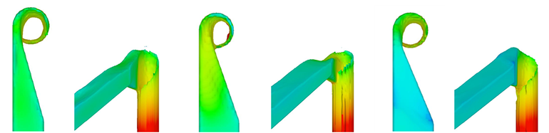 Tangential drop structure flow simulated with FLOW-3D