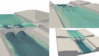 Culvert and Bridge Simulation | FLOW-3D HYDRO