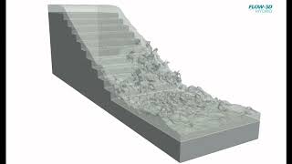Staircase Spillway | FLOW-3D HYDRO